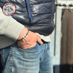 Qœur - Bracelet S.O.S - Bleu marine
