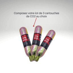 Pack "3 CARTOUCHES" pour airbag