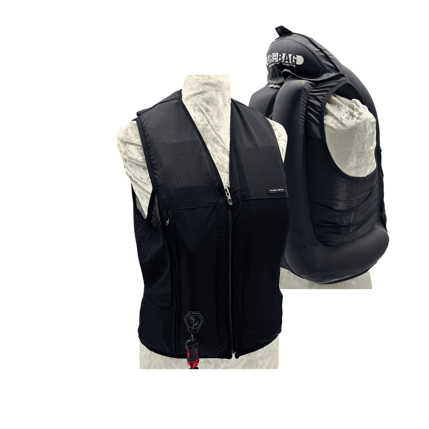 conjuguez sécurité et élégance avec le gilet airbag hit air équitation modèle Airflex !