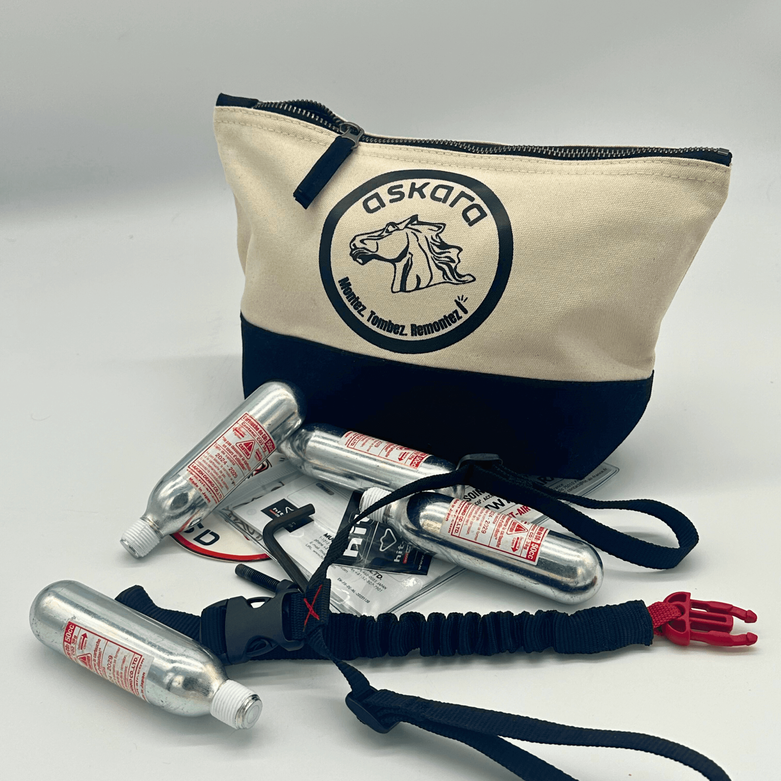 Trouvez chez Askara tous les accessoires pour votre gilet airbag Hit Air équitation et moto