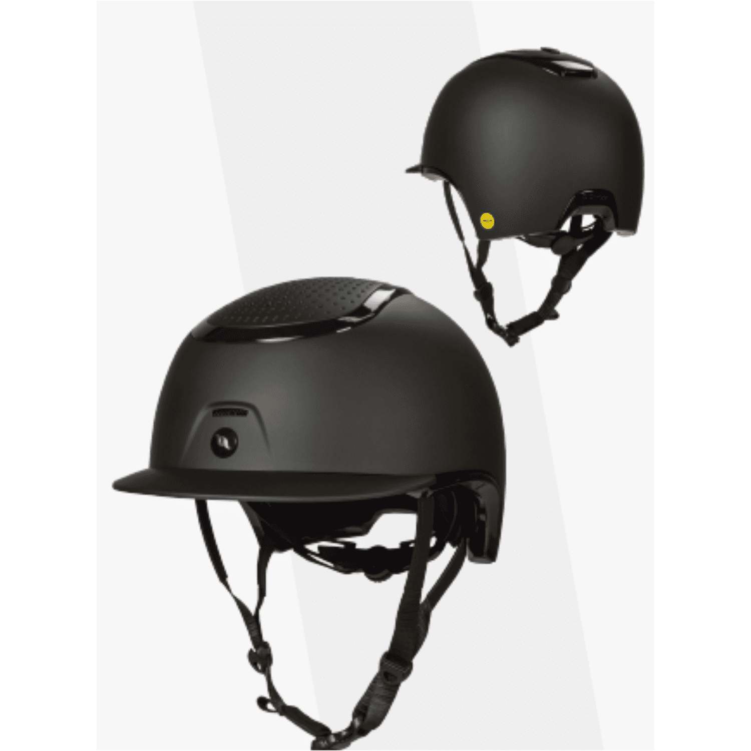 strixx mat/gloss - Découvrez le tout nouveau casque Strixx de la marque Back On Track ! Enfin votre tête est sécurisé avec style grâce à Back on track et au système de sécurité MIPS. pour tous les cavaliers, casque au meilleure prix pour la meilleure des protections