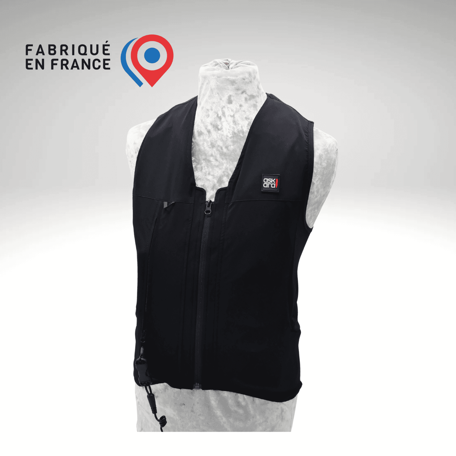 ASKARA - Gilet Airbag Équitation Modèle Rafale - Made in France