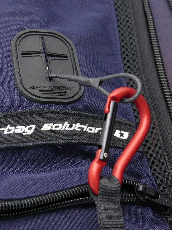 Allshot airbag safely details mousqueton