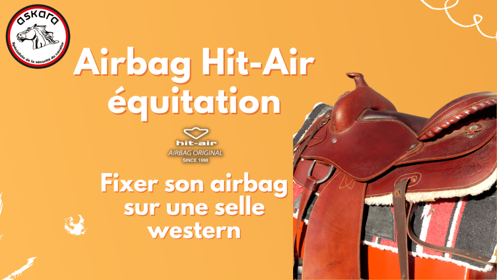Dans cette vidéo l'équipe ASKARA vous aide à installer et fixer votre gilet airbag Hit-Air modèle Complet sur votre selle western à pommeau ou a corne