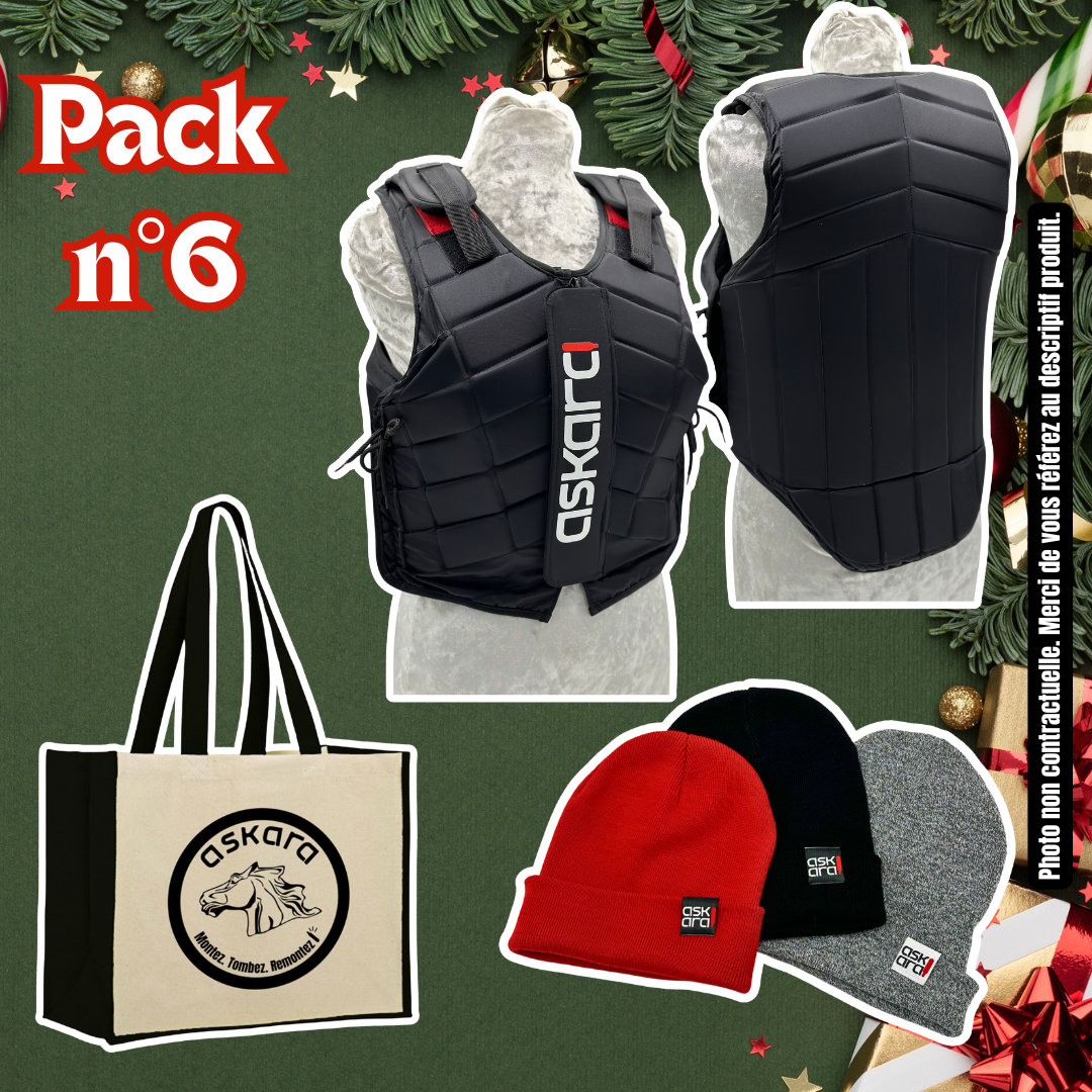 Pour les fêtes, offrez le plus beau des cadeaux : La sécurité. Pour cela, découvrez toutes nos offres de Pack Noël sur de l'équipement de sécurité pour le cavalier !