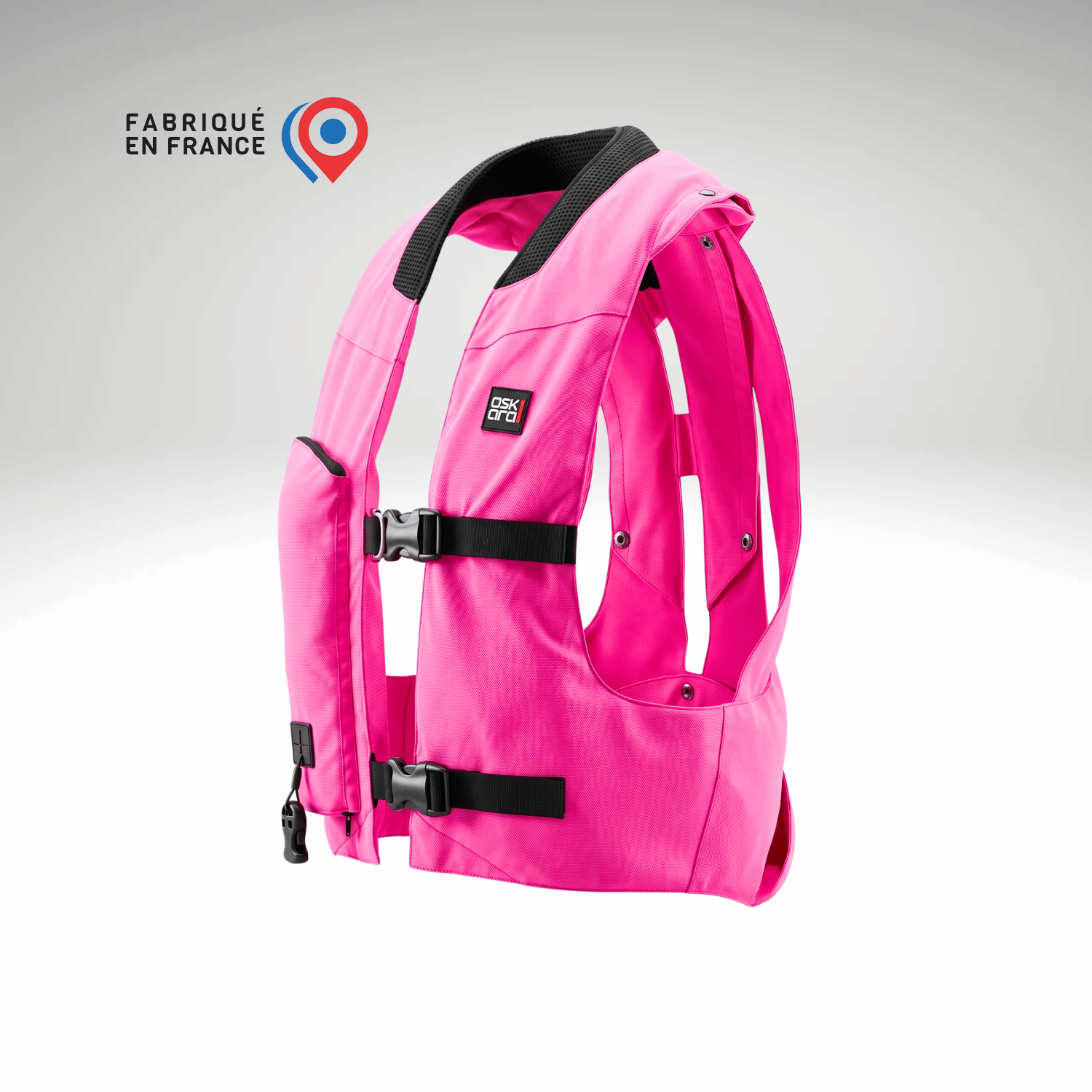 ASKARA - Gilet Airbag Équitation Mistral ROSE – Made in France